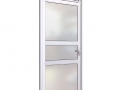 Porta de abrir de 1 folha de vidro total com báscula - Esaf Ibrap
