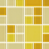 imagem de Pastilha Cristal Mondrian Amarelo PCMON 002 - Lotus