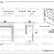 imagem de Caixilho de Concreto 78B - Neo-Rex