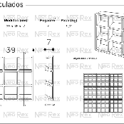 imagem de Elemento Vazado de Concreto 23V - Neo-Rex