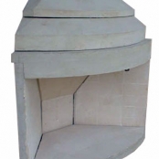 imagem de Lareira Romana reta - Cerâmica Forte