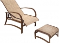 Deck chair com puff Atlanta - Green House