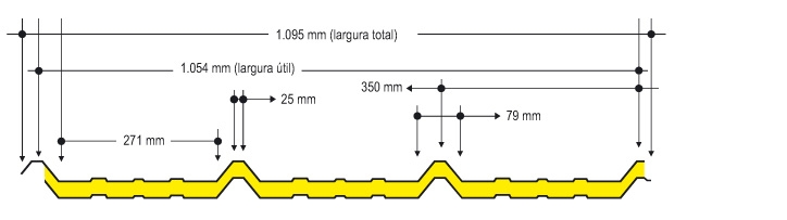 Telhas metálicas termoacústicas Sanduíche - Ananda Metais - Catálogo de  Arquitetura