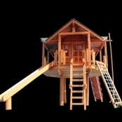 imagem de Projeto casa de madeira Pica Pau - Casa na Árvore
